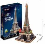 Sparkys Puzzle 3D Turnul Eiffel / gheata - 82 piese (SK17C-L091)