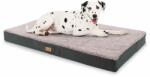 Brunolie Balu, pat pentru câine, pernă pentru câine, lavabil, ortopedic, antiderapant, spumă cu memorie, dimensiunea XL (120 × 10 × 72 cm) (10252638) (10252638) - klarstein