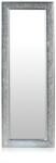Casa Chic Norwich Oglindă dreptunghiulară din lemn 130 x 45 cm aspect de mozaic (GL-130X45-SLV) (GL-130X45-SLV) - klarstein