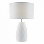 där lighting group Veioza Ciara Table Lamp White With Shade (CIA422 DAR LIGHTING)