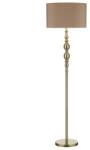 där lighting group Lampadar de podeaMadrid Floor Lamp Antique Brass With Shade (MAD4975 DAR LIGHTING)