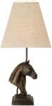 Elstead Lighting Veioza Eclipse 1 Light Table Lamp With Tapered Square Shade (DL-ECLIPSE-TL)