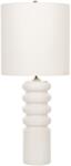 Elstead Lighting Veioza Contour 1 Light Table Lamp - White (CONTOUR-TL-WHT)