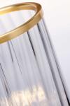 Elstead Lighting Veioza Arno Table Lamp - Smoke - Aged Brass (QN-ARNO-SMOKE-AB)