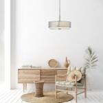 Elstead Lighting Lampa suspendata Jules 3 Light Pendant / Semi-Flush (HK-JULES-3P-BN)