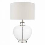där lighting group Veioza Moffat Table Lamp Glass Polished Chrome Base Only (MOF4308 DAR LIGHTING)