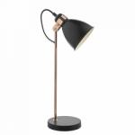 där lighting group Veioza Frederick Task Lamp Black & Copper (FRE4222 DAR LIGHTING)