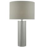 där lighting group Veioza Cassandra Table Lamp Polished Chrome With Shade (CAS4250 DAR LIGHTING)