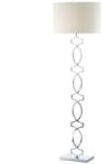 där lighting group Lampadar de podeaDonovan Floor Lamp Polished Chrome complete with Shade (DON4950 DAR LIGHTING)