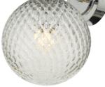 där lighting group Aplica Wayne Bathroom Wall Light Polished Chrome Glass IP44 (WAY0750 DAR LIGHTING)