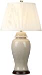 Elstead Lighting Veioza Ivory Crackle 1 Light Large Table Lamp (IVORY-CRA-LG-TL)