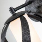 Elstead Lighting Corp de iluminat pentru exteriorBlacksmith 1 Light Wall Light (QN-BLACKSMITH1-OBK)