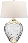 Elstead Lighting Veioza Samara Large Table Lamp - Smoke (QN-SAMARA-TL-LRG-SMK)