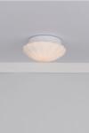 där lighting group Plafoniera Cafe Bathroom Flush Scalloped Opal Glass IP44 (CAF502 DAR LIGHTING)
