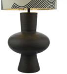 där lighting group Veioza Miho Table Lamp Black/Bronze With Shade (MIH4222 DAR LIGHTING)