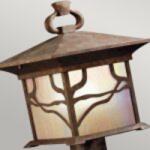 Elstead Lighting Pitic pentru exterior Morris 1 Light Pedestal Lantern (QN-MORRIS3)