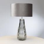 där lighting group Veioza Vezzano Table Lamp Smoked Glass Base Only (VEZ4210 DAR LIGHTING)