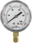 Einstal Manometru presiune gaz DN60 mm filet 1/4 0-100mbar
