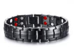 BeSpecial Bratara inox neagra cu magneti (BIGO0009)