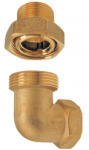 FERRO FERRO Sárgaréz radiátor hollandi, sarok, KB tömítéssel 5/4" SGU10 (SGU10)