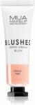 MUA Makeup Academy Blushed Liquid Blusher fard de obraz lichid culoare Peach Puff 10 ml