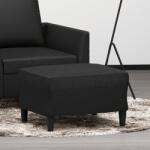 vidaXL Taburet, negru, 60x50x41 cm, piele ecologică (349287) Canapea