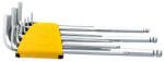 Deli Tools EDL3090 imbuszkulcs készlet, 1, 5-10 mm, ezüst