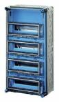 Hensel Kismegszakítós szekrény 4x12modul csapófedéllel IP65 Mi 1444 Hensel - 2000609 (2000609)
