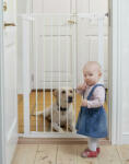  Babydan Premier PET GATE magas rács 73-86 cm, fehér