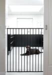  Pet Gate Streamline védőrács, fekete fém 63, 5-107 cm