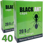  2 x Черна Мравка BLACK ANT 40бр супер силни капсули за ерекция