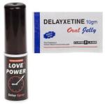 CUPID LABS Задържащ спрей Love Power + Желе за забавяне на еякулацията Delayxetine