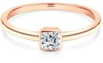 SAVICKI Inel de logodnă Pure: aur roz, diamant - savicki - 7 261,00 RON