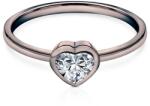 SAVICKI Inel de logodnă Pure: aur negru, diamant - savicki - 13 030,00 RON