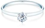 SAVICKI Inel de logodnă SAVICKI: aur alb, diamant - savicki - 6 800,00 RON