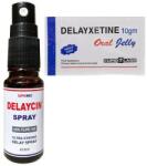 CUPID LABS Задържащ спрей за мъже Delaycin + Желе за забавяне на еякулацията Delayxetine