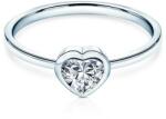SAVICKI Inel de logodnă Pure: aur alb, diamant - savicki - 11 208,00 RON