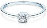 SAVICKI Inel de logodnă Pure: aur alb, diamant - savicki - 7 261,00 RON