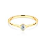 SAVICKI Inel de logodnă Pure: aur, diamant - savicki - 6 147,00 RON