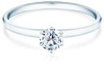 SAVICKI Inel de logodnă SAVICKI: aur alb, diamant - savicki - 7 821,00 RON