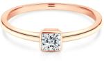 SAVICKI Inel de logodnă Pure: aur roz, diamant - savicki - 5 612,00 RON