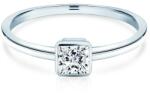 SAVICKI Inel de logodnă Pure: aur alb, diamant - savicki - 10 489,00 RON