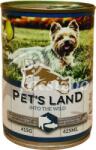 Pet's Land Pet S Land Dog Konzerv Sertés-hal Körtével 24x415g