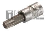 BGS technic Behajtófej | 6, 3 mm (1/4") | T-profil (Torx) T40 - BGS 2596 (BGS 2596)