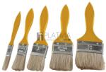  EXTOL ecset készlet, 5db, fanyelű, 0, 5", 1", 1, 5", 2", 2, 5", vastagság: 1cm - MBL 9153 (MBL 9153)
