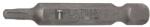 BGS technic Behajtófej | Hossz 50 mm | Külső hatszögletű 6, 3 mm (1/4") | T-profil (Torx) T15 - BGS 4590 (BGS 4590)