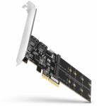 AXAGON PCES-SA4M2, 2x internal SATA 6G port + 2x SATA M. 2 slot, PCIe controller (PCES-SA4M2)