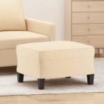 vidaXL Taburet, crem, 60x50x41 cm, material textil (349329) Canapea