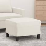 vidaXL Taburet, crem, 60x50x41 cm, piele ecologică (349336) Canapea