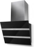 Faber Hota tangetiala Faber STEELMAX EV8 LED BK/X A55, 55 cm, Touch Control, Lumina LED, Negru/Inox (330.0538.524) Hota